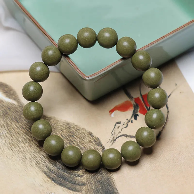 Natural Fresh Jasmine Longjing Fragrance Bead Bracelet